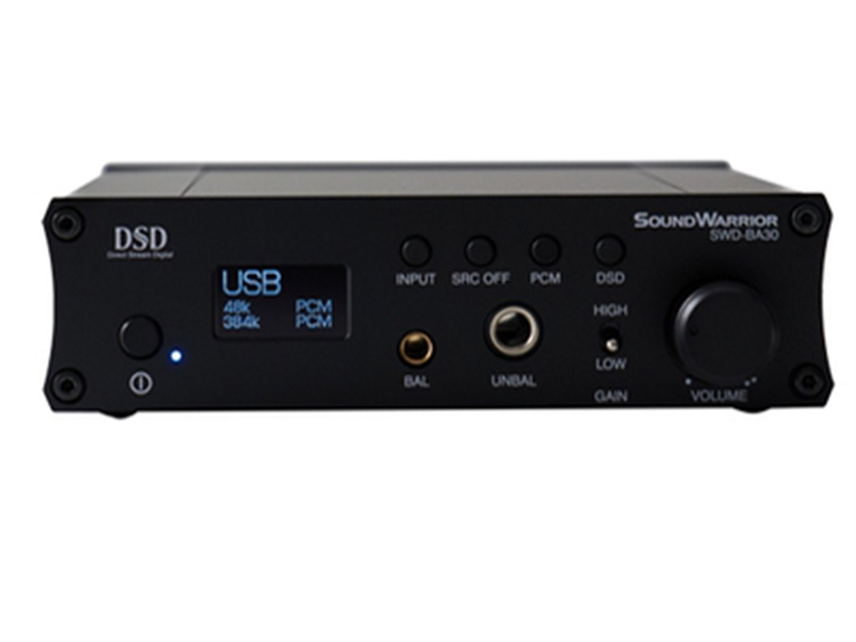 城下工業、PCM/DSDの相互変換に対応したUSB DAC/ヘッドホンアンプ「SWD