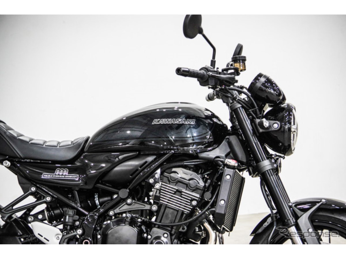 ホークIIタイプタンク ブラックメタリック 国内塗装 新品未使用 オールブラック仕上げのカワサキ『Z900RS』発売へ！「ブラックボール