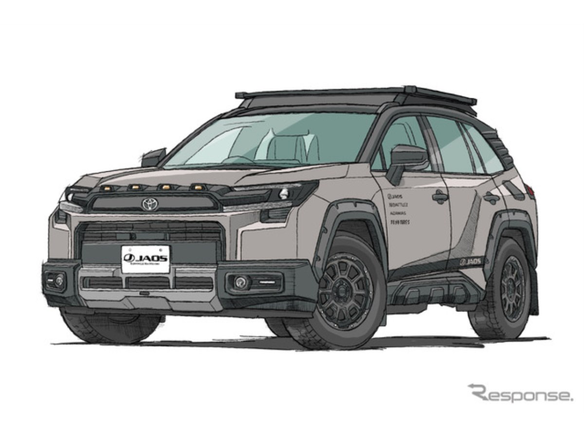 JAOS、2つのブースで新型トヨタ『RAV4』など7台を展示！ バハ1000完走