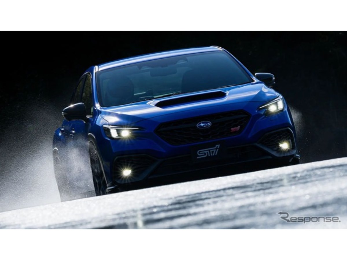 スバル『WRX』国内初、6速MTの「WRX STI Sport#」を今春限定発売へ