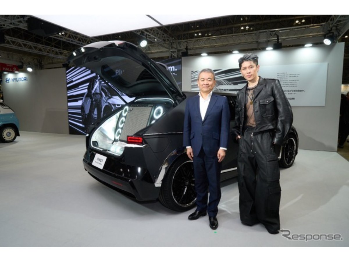 ヒョンデ×MIYAVI、ギターアンプ搭載のEV『アイオニック5』提案…東京