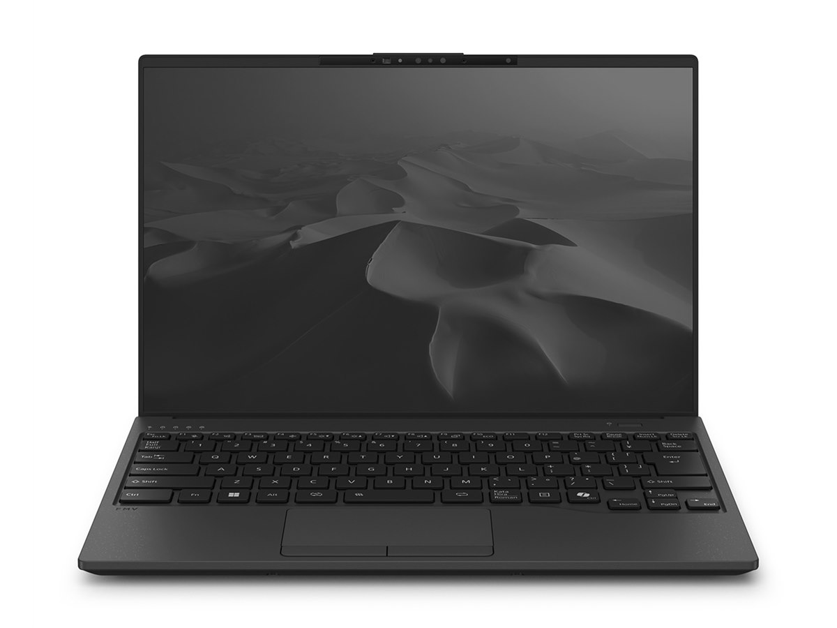 富士通 ノートPC 黒 スリムデザイン 黒一色で引き締まる洗練のスタイル 超軽量ノートPC「FMV Zero」【限定