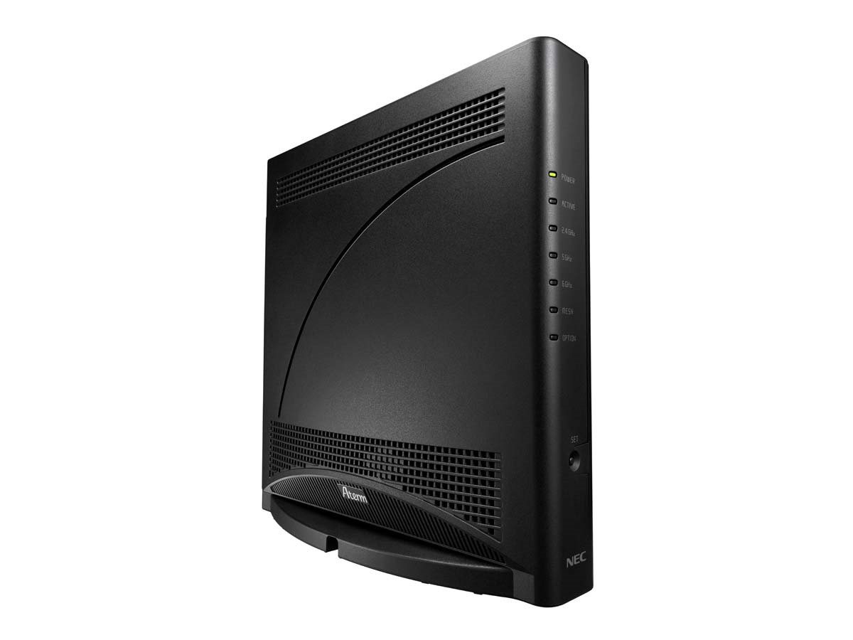 NEC、10ギガビットWAN/LANやトライバンドに対応したWi-Fi 7ルーター