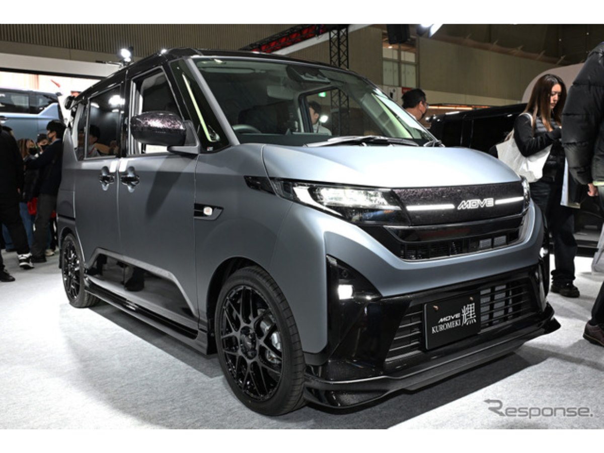 光るグリル”とダークカラーで新型『ムーヴ』と『タント』が大変身