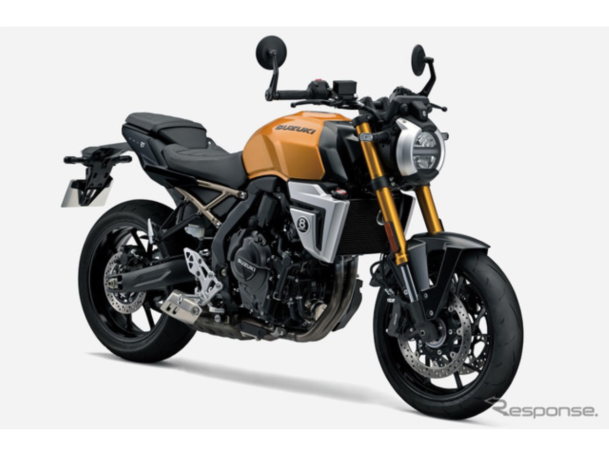 スズキ、ネオレトロデザインの新型『GSX-8T』と『GSX-8TT』を1月30日