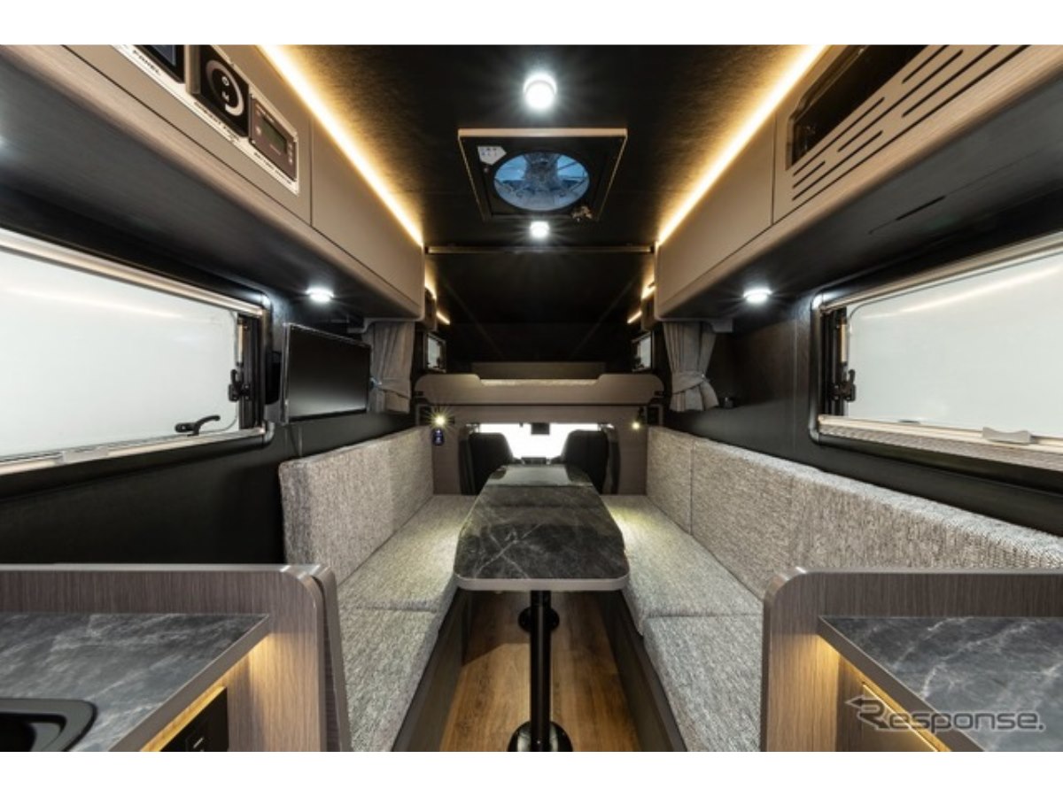 ダイハツ『ハイゼット』ベース、コンパクトで快適な軽キャブコン