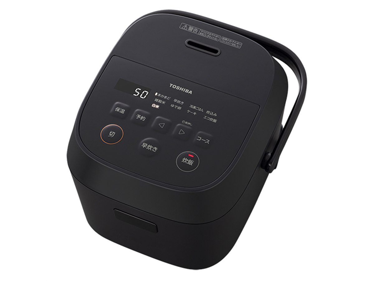 東芝、「本かまど」コース搭載の3合炊きマイコンジャー炊飯器「RC-5AMX