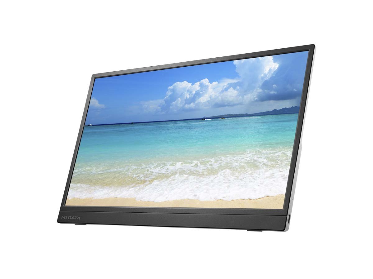 アイ・オー、重さ約490gの14型フルHDモバイルモニター「LCD-YC142H