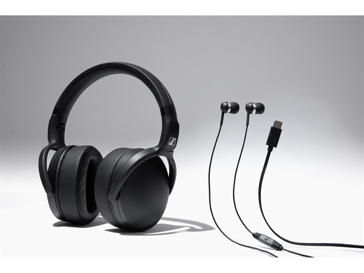 ゼンハイザー、USB-C接続対応のイヤホン「CX 80U」とヘッドホン「HD
