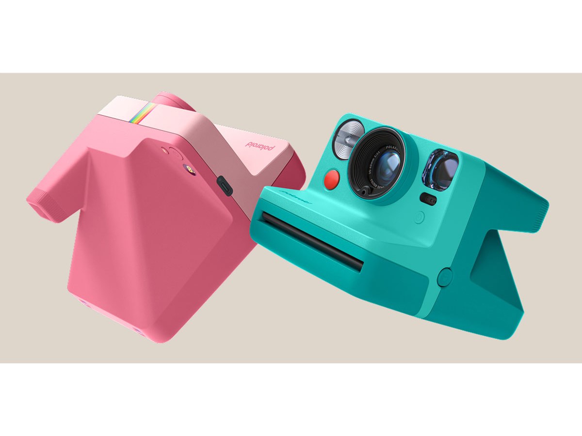 ポラロイド、「Polaroid Now Generation 3」に新色ピンクとティールを