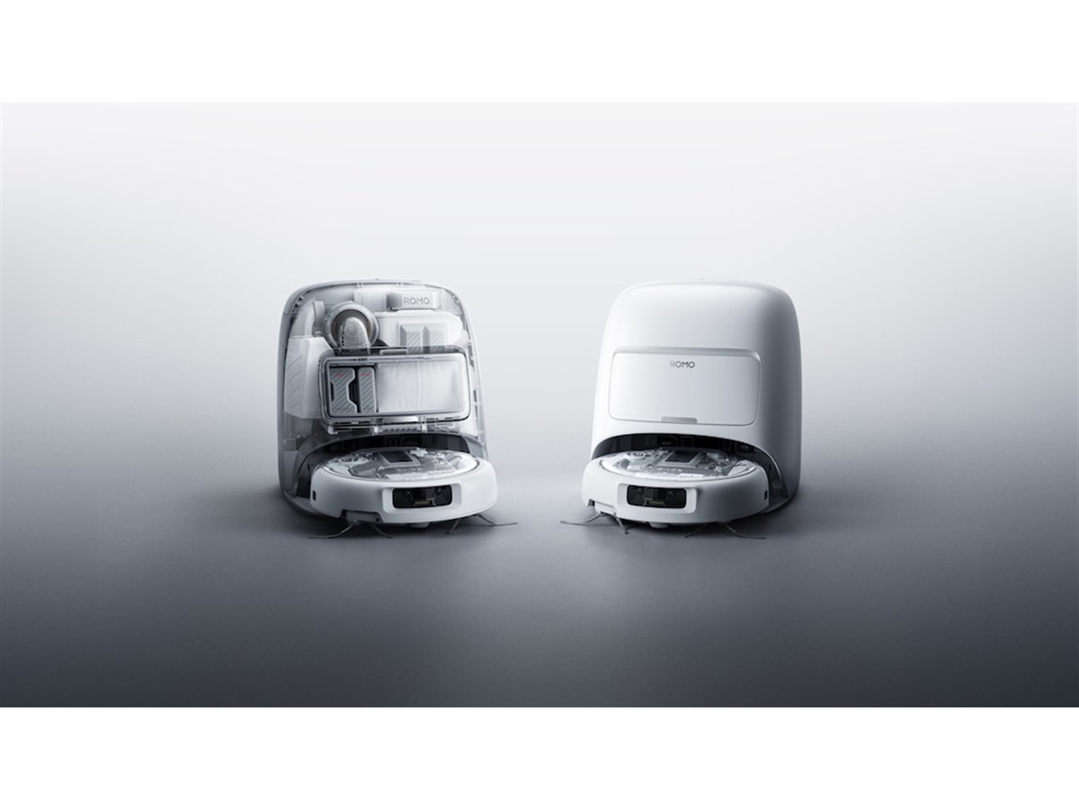 DJI ROMO P ロボット掃除機 DJI、25000Paの圧倒的吸引力とドローンのセンシング技術を融合した