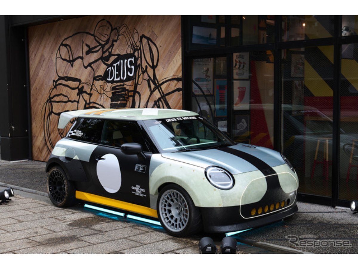 MINI、コラボ強化し「オンリーワン」へ、コンセプトカー「THE SKEG
