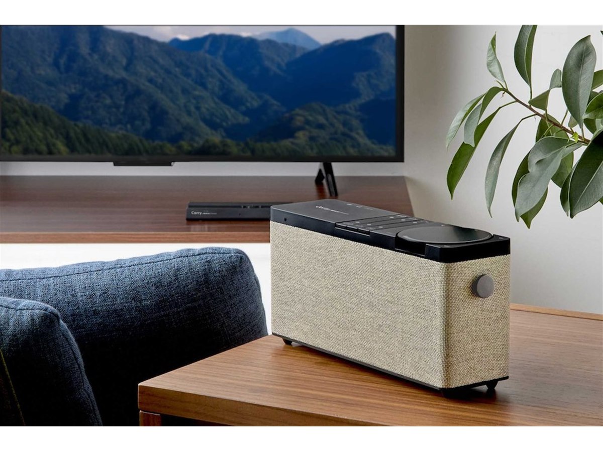 ミライスピーカー、Bluetoothを搭載したバッテリー内蔵手元スピーカー