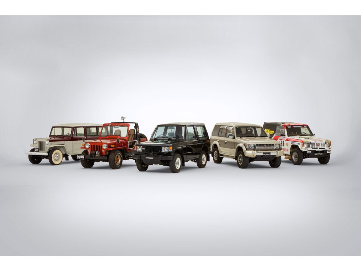三菱が「パジェロ」の“歴史”を披露 コンセプトカーや歴代モデルを出展
