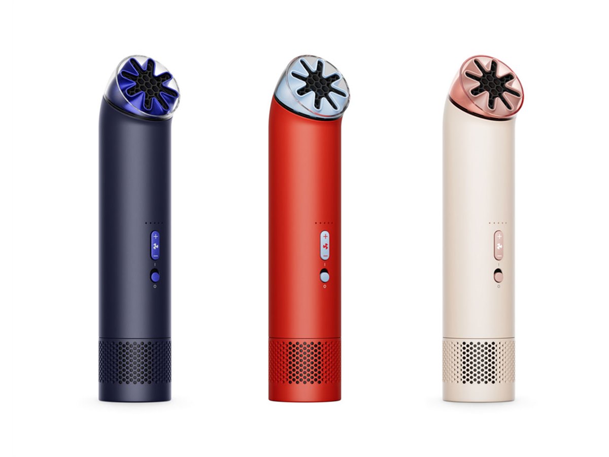 ダイソン、初のポータブルハンディファン「Dyson HushJet Mini Cool