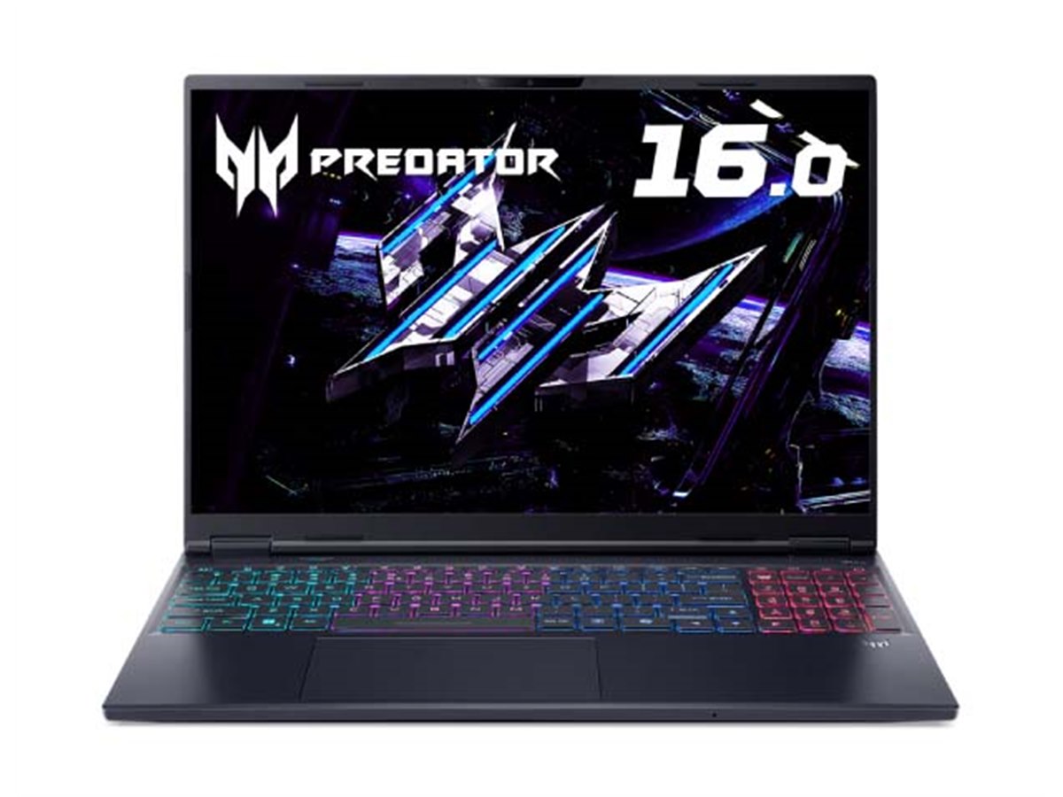 エイサー、「Core Ultra 7 255HX」や「GeForce RTX 5070」を搭載した16