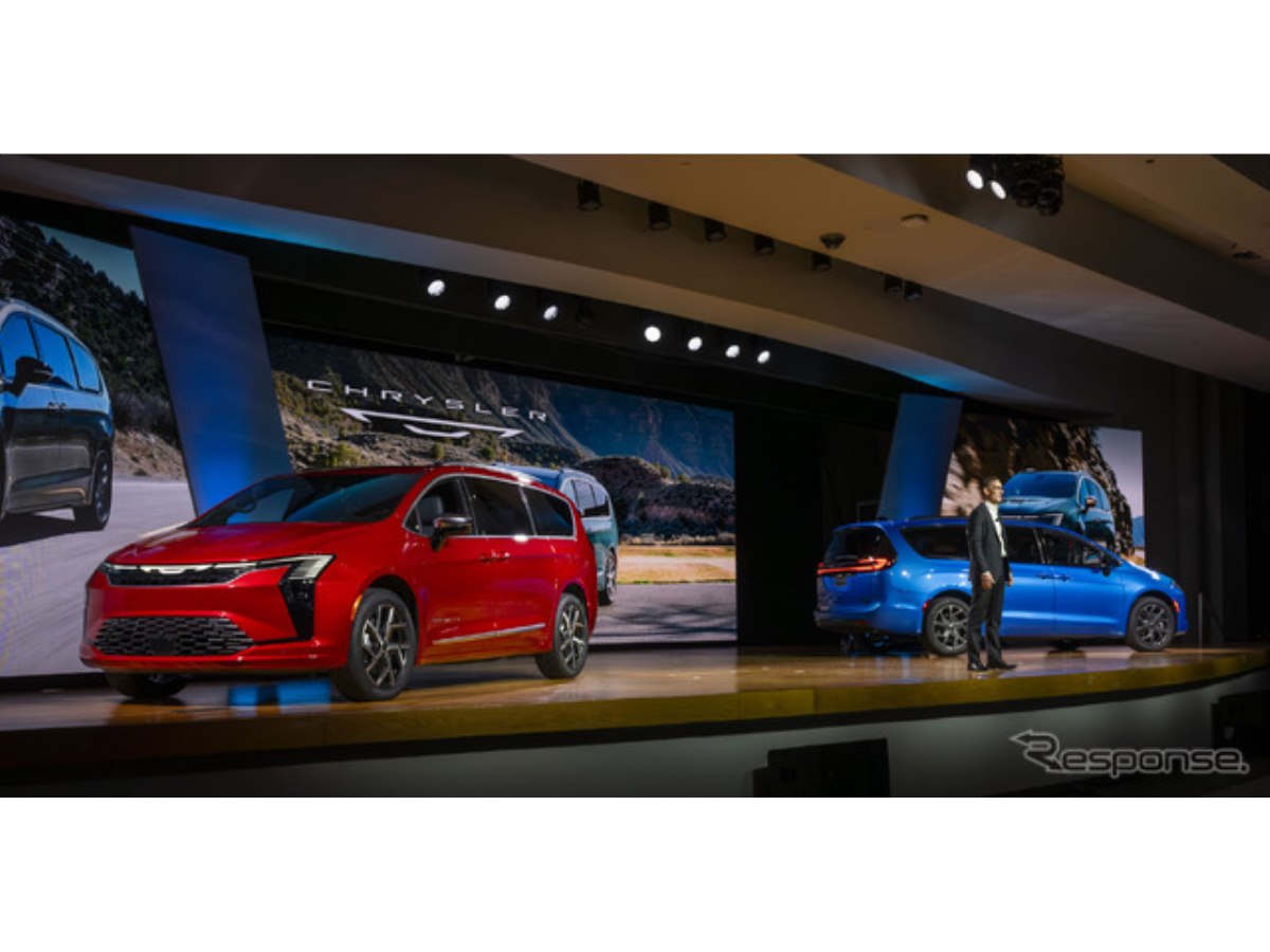米国ベストセラーミニバン、クライスラー『パシフィカ』に改良新型