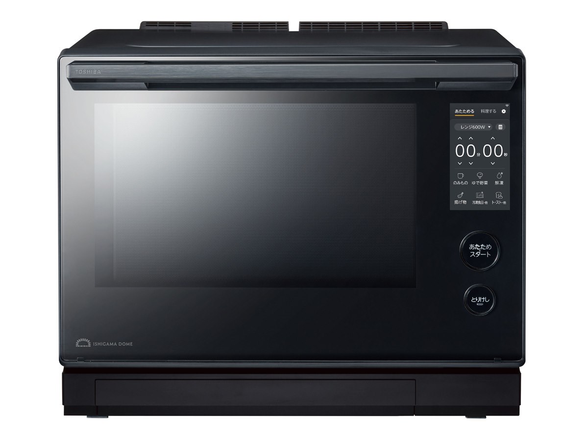 東芝、市販冷凍食品自動あたため機能搭載オーブンレンジ「ER-D7000C