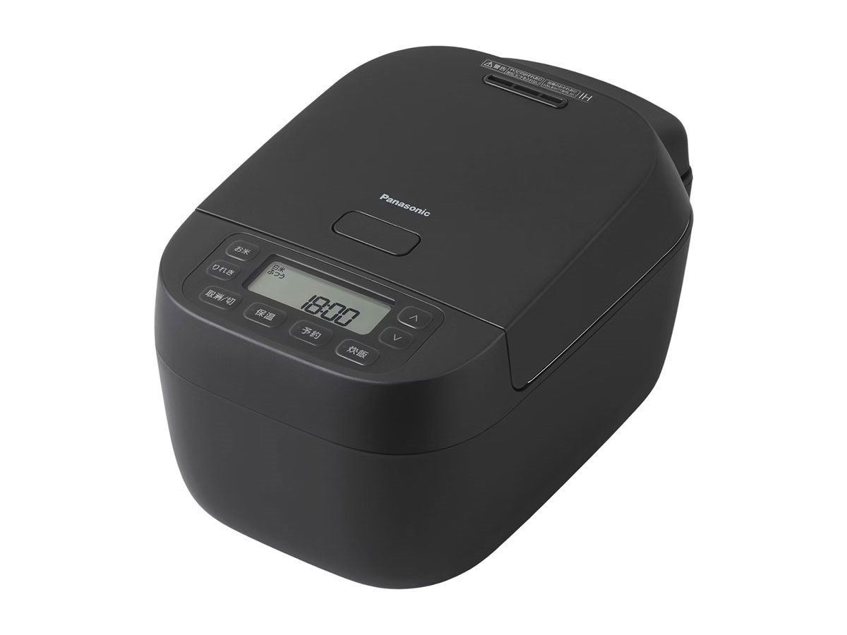 パナソニック 圧力IHジャー炊飯器 SR-NA10E2-K ブラック パナソニック、大火力包み加熱と備長炭釜を採用したIHジャー炊飯器「SR