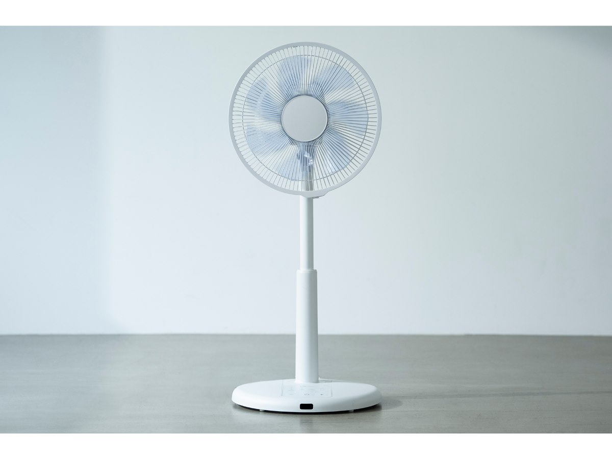 シロカ、8段階の風量調節やDCモーターを採用したリビング扇風機「BF