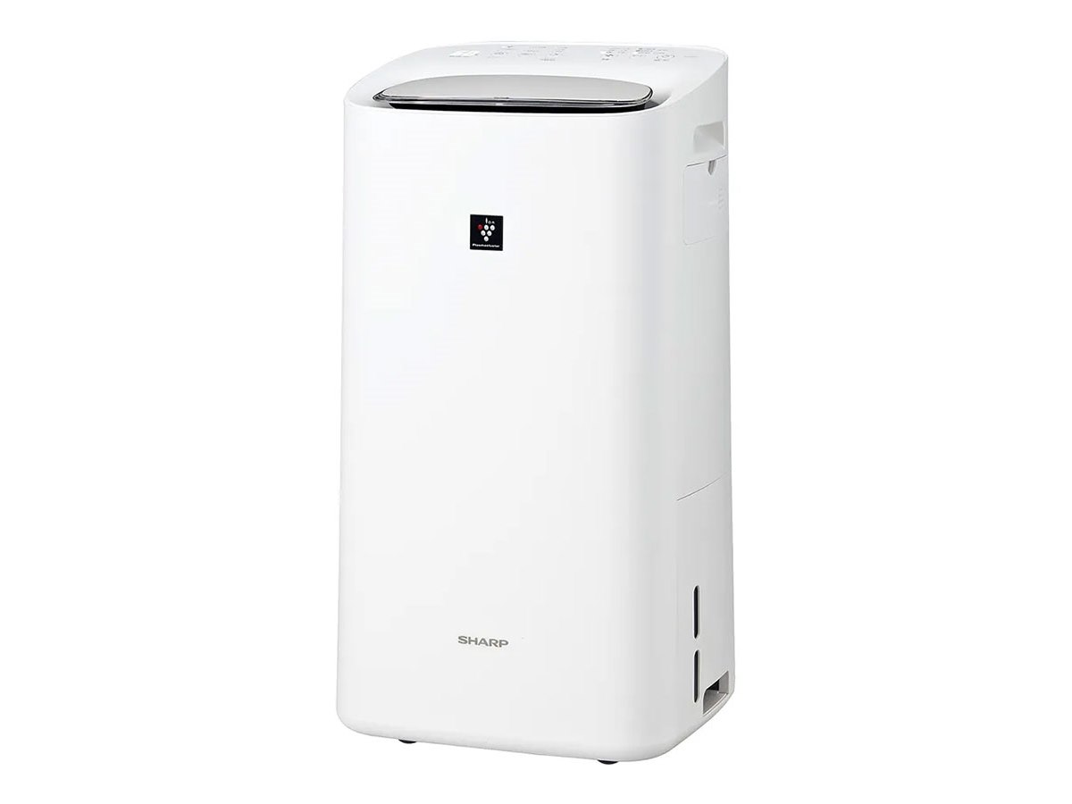 SHARP 衣類乾燥除湿機 プラズマクラスター 除湿機 ホワイト 2021年 シャープ、衣類乾燥に対応したプラズマクラスター搭載の除加湿空気清浄
