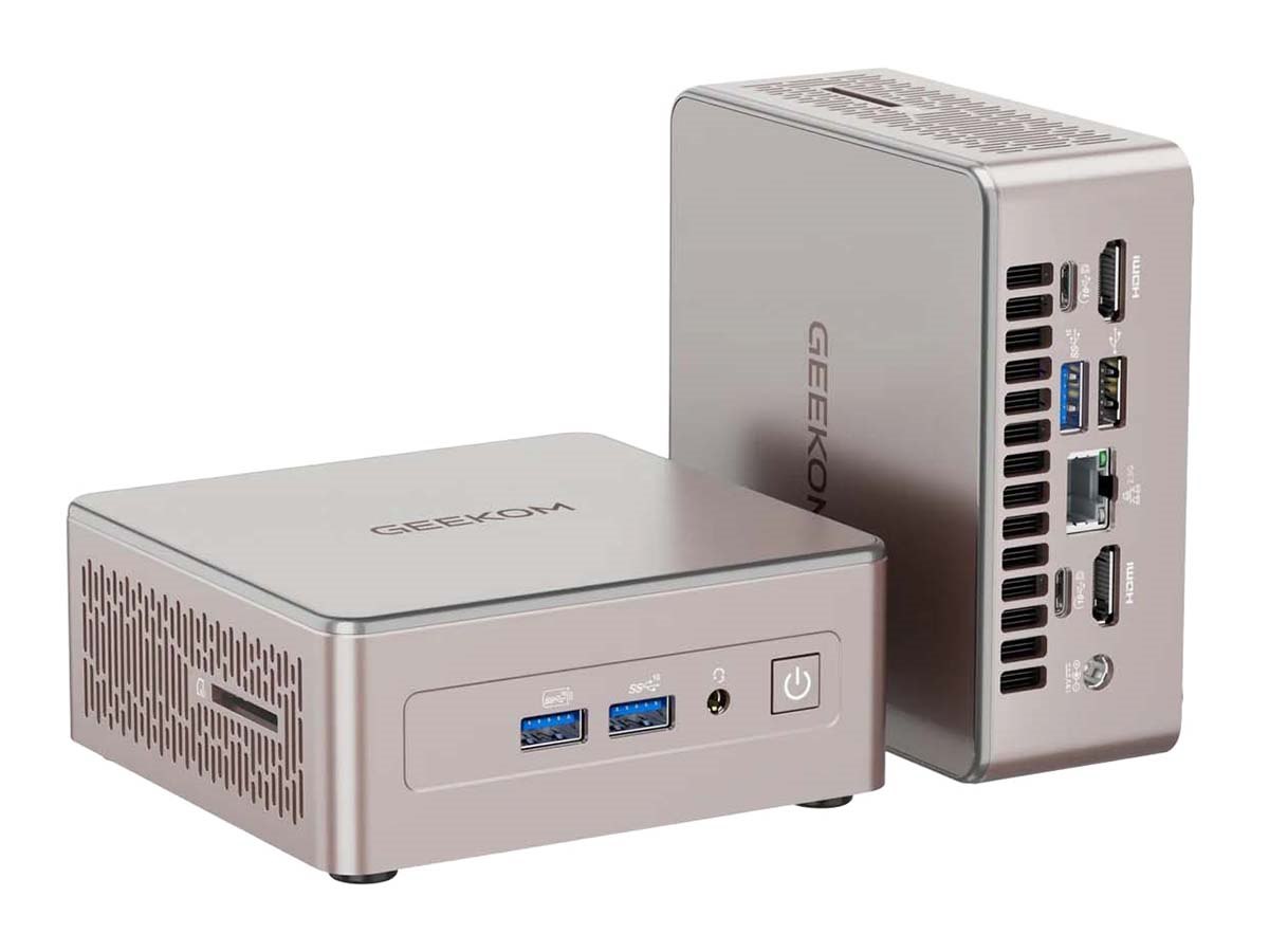 GEEKOM、Ryzen 5 7430UやRyzen 7 5825Uを搭載した高性能ミニ