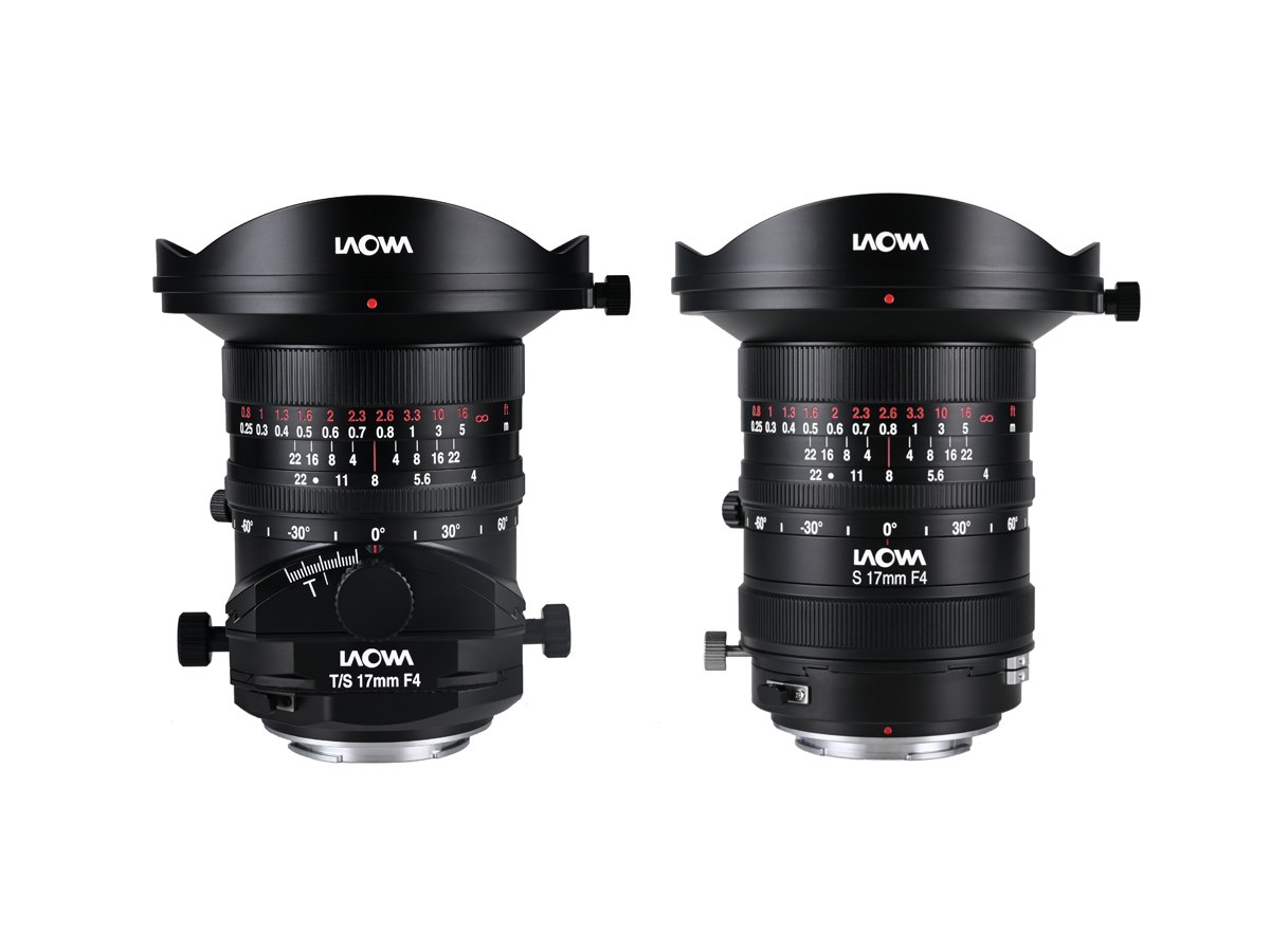 LAOWA、104度の超広角で歪曲を抑制した「LAOWA 17mm F4 Zero-D Tilt