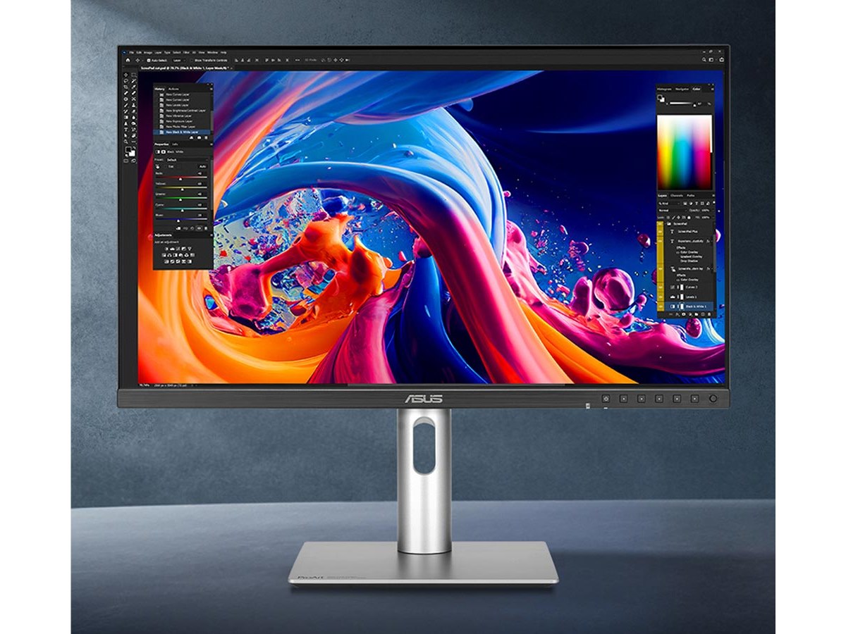 ASUS、クリエイター向け「ProArt Display」の第2世代モデル「PA278QGV