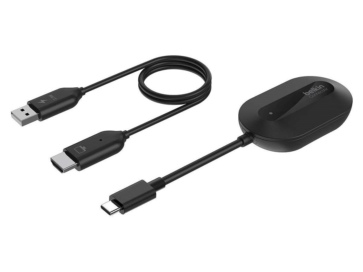 ベルキン、最大40mに対応した「ConnectAir ワイヤレス HDMI