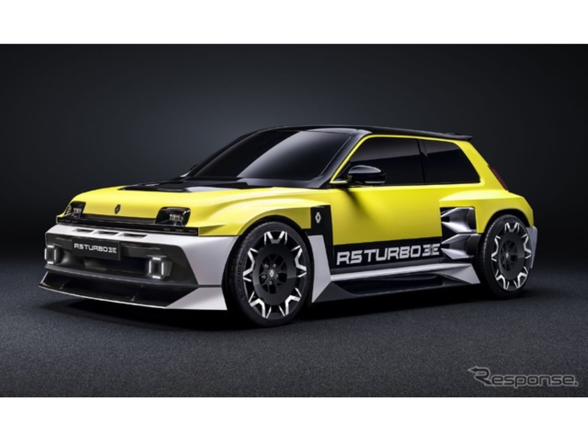 ルノーのスポーツEV「5 Turbo 3E」、エクセディのインホイールモーター