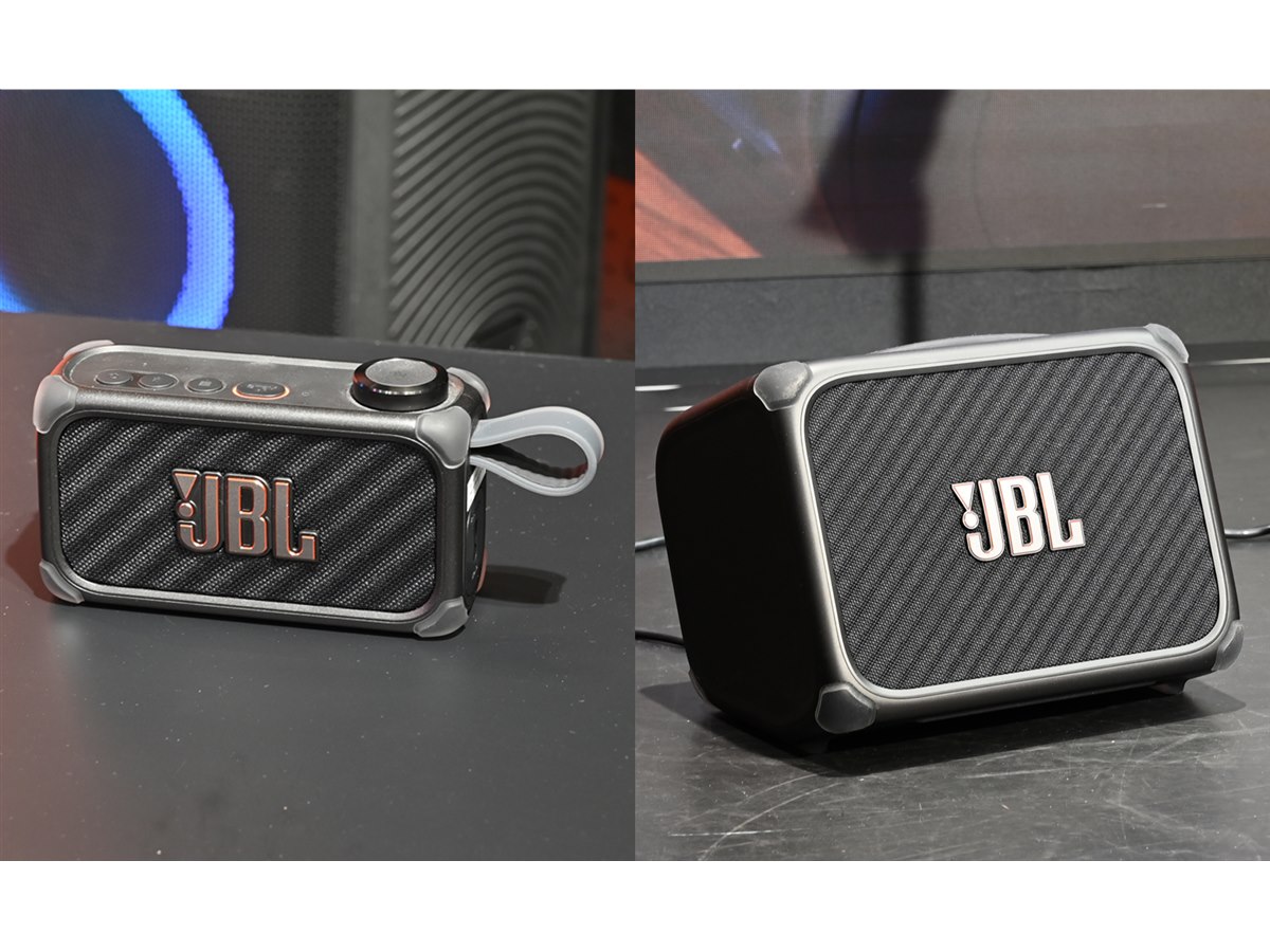 JBLスピーカー 500w  アムクロン アンプセット！ JBL、AIで楽曲を自在に分離できるギターアンプ＆Bluetoothスピーカー