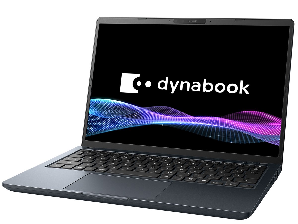 Dynabook、Core Ultraを搭載した13.3型モバイルノートPC「dynabook G8