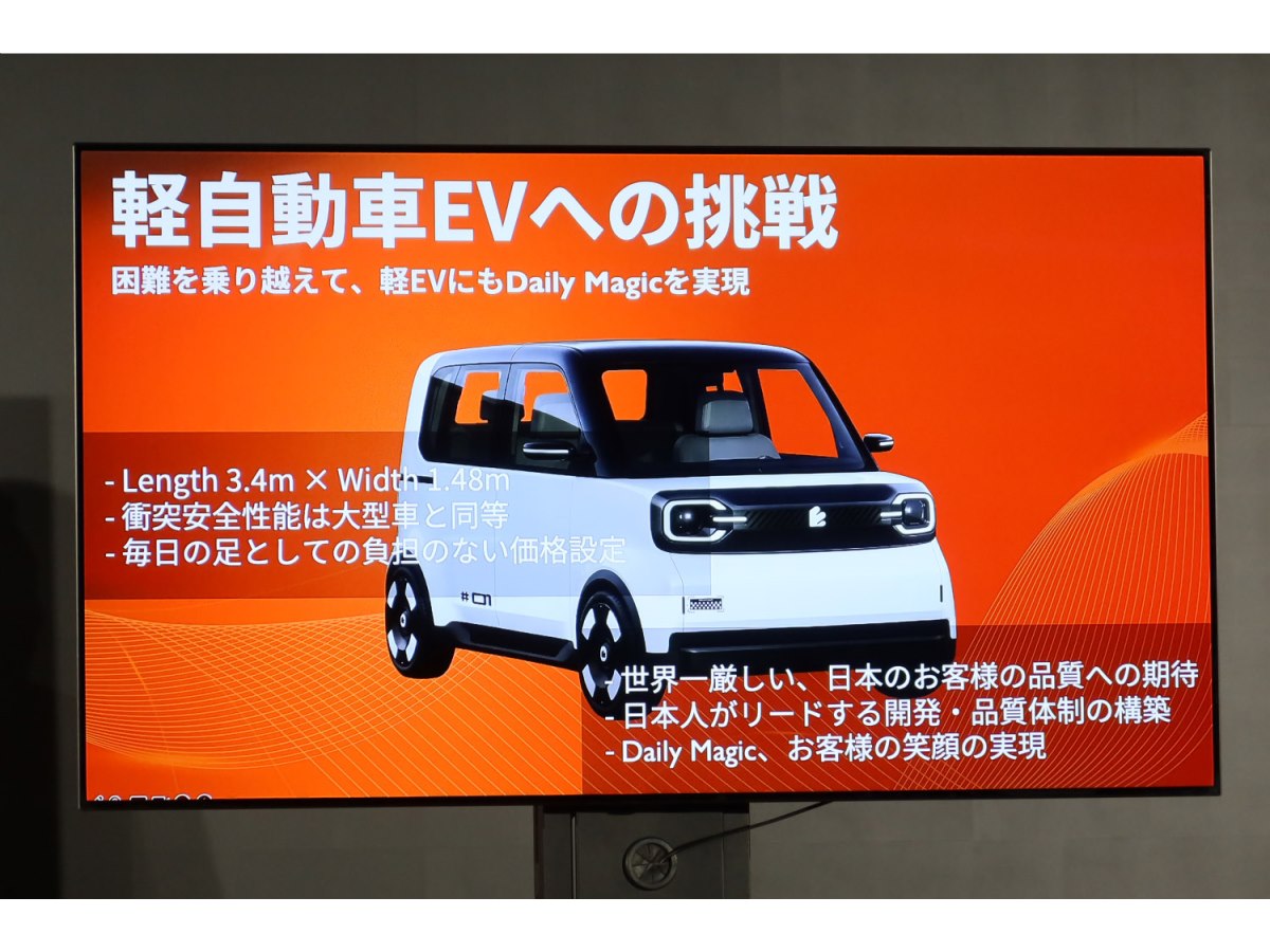 新たな自動車ブランド「EMTA（エムタ）」始動 第1弾の軽EVを2027年に