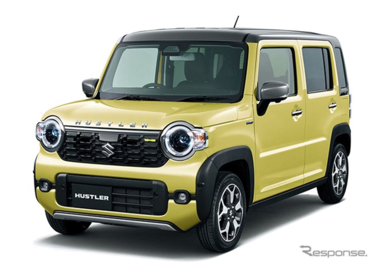 スズキ『ハスラー』に改良新型、新グリルで表情一新…159万9400円から