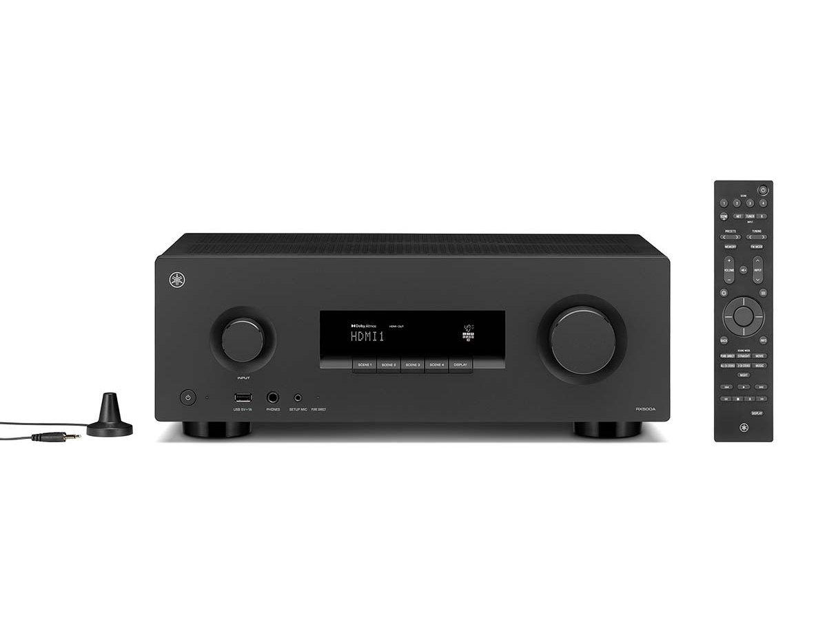 ヤマハ、Dolby Atmosに対応した7.2ch AVアンプ「RX500A」と5.2ch AV