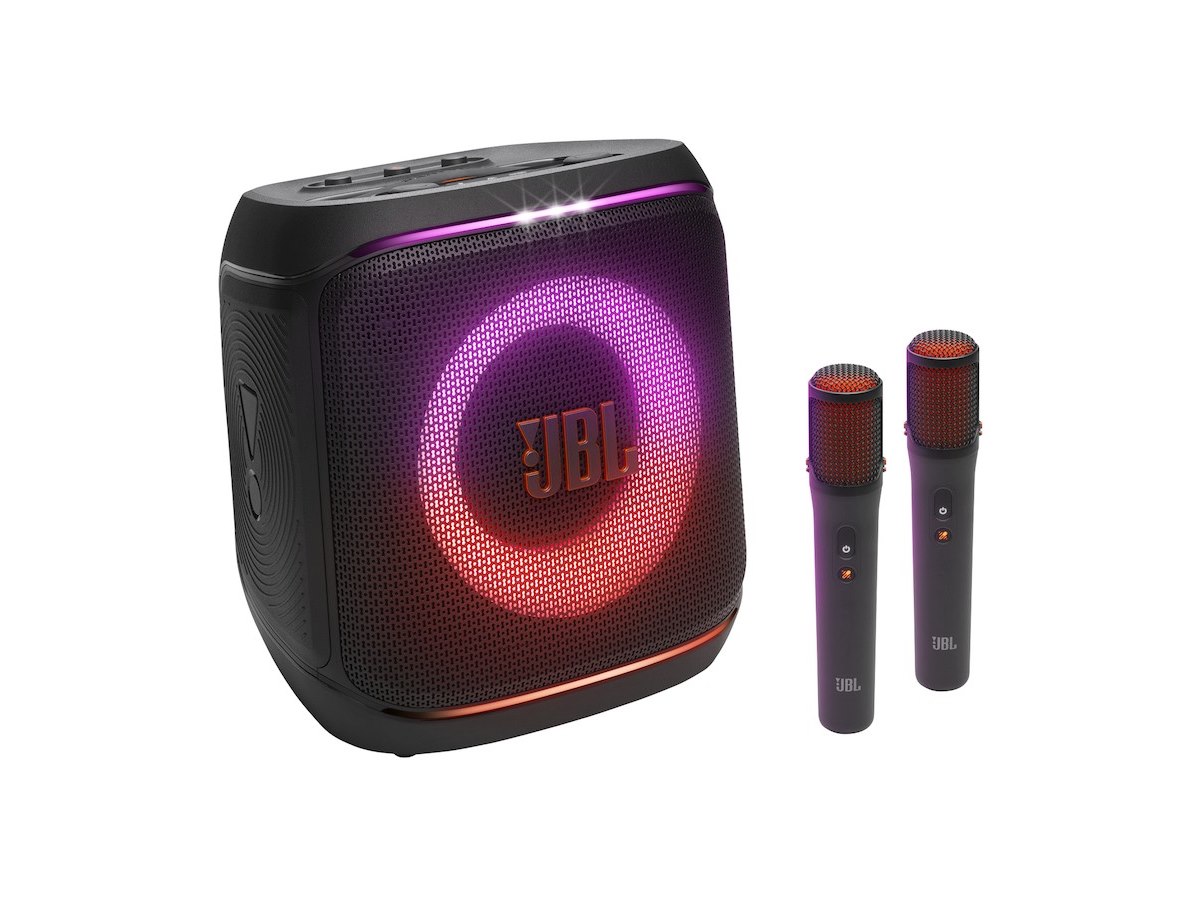 JBL、エッジAIで通常の楽曲をカラオケ音源化できるパーティー