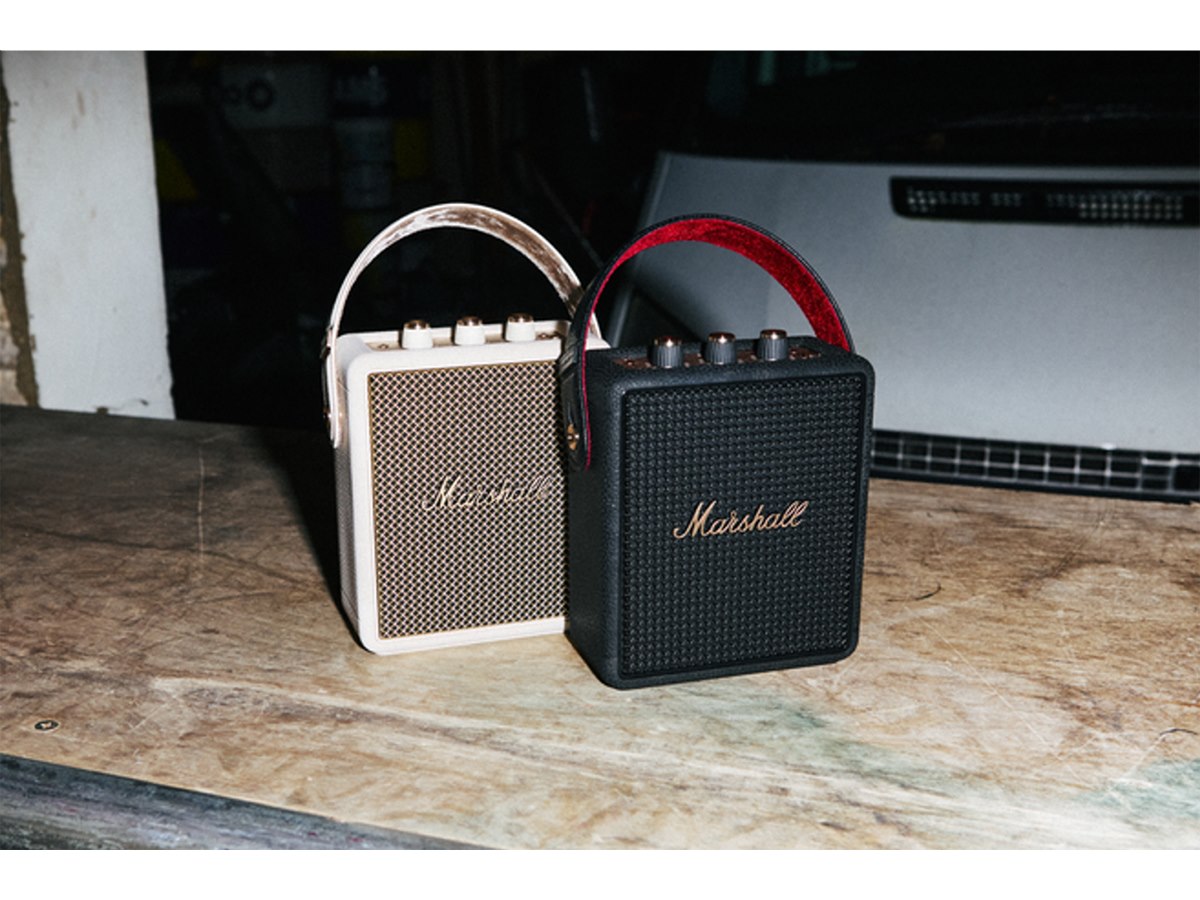 MARSHALL STOCKWELL Bluetoothスピーカー Marshall、最大40時間再生やIP55防塵防滴に対応したポータブル