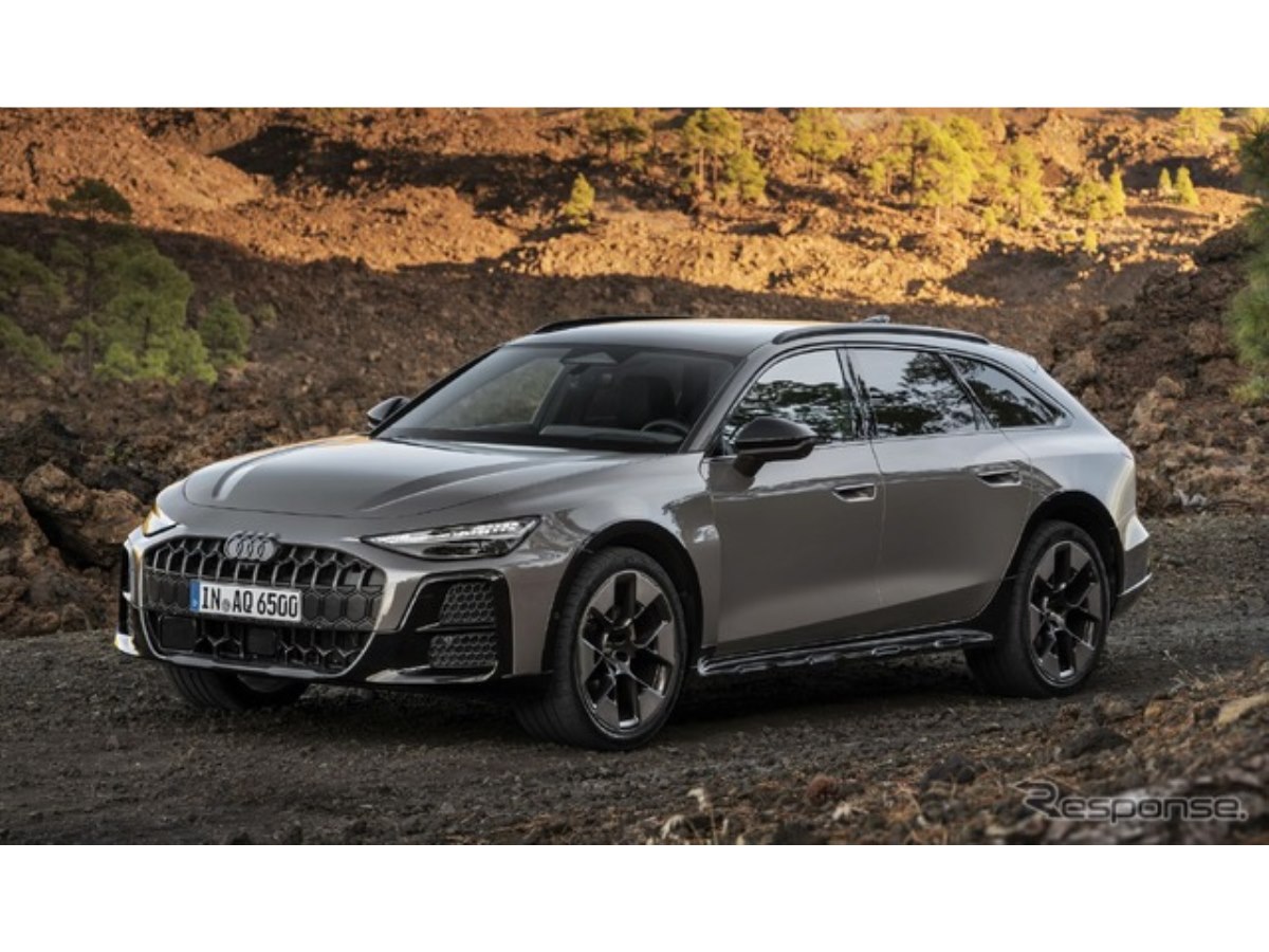 アウディ『A6オールロード』新型、A6アバント比で111mmワイド・最低