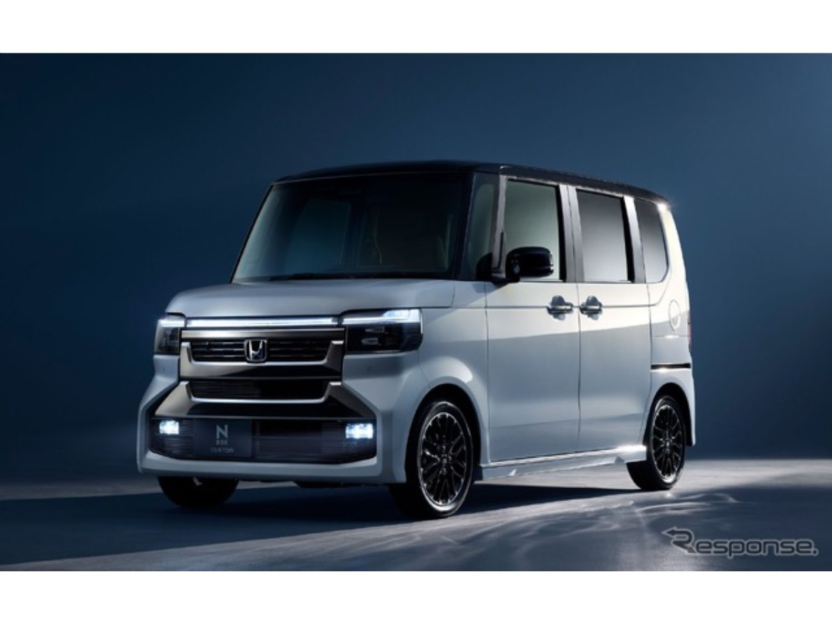 ホンダ『N-BOX』改良新型、「CUSTOM」が表情一新…6月22日から先行予約