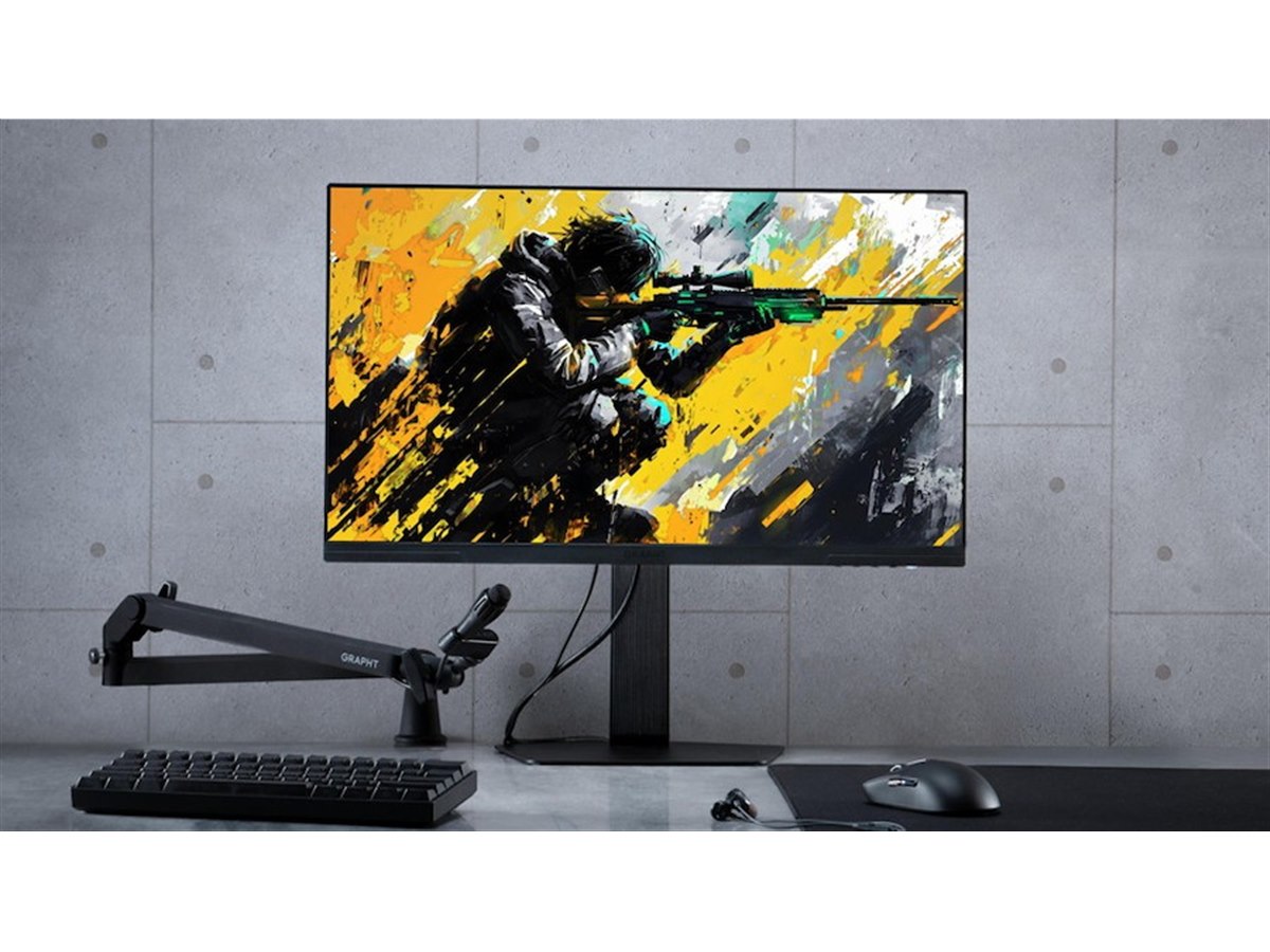 MSY、Mini LED搭載の360Hz駆動24.5型ゲーミングモニター「THE SHOOTER