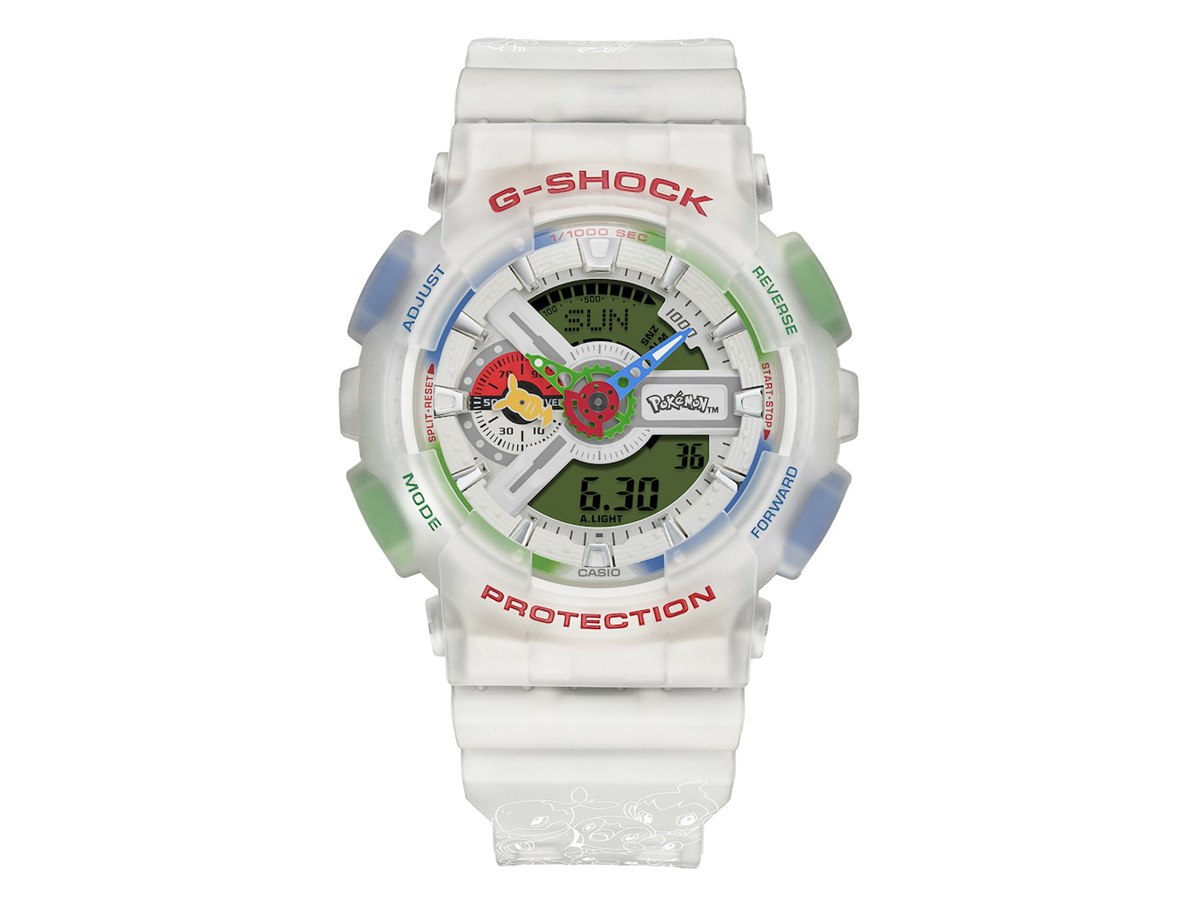 カシオ、G-SHOCK×ポケモンの30周年コラボレーションモデル「GA-110PKM