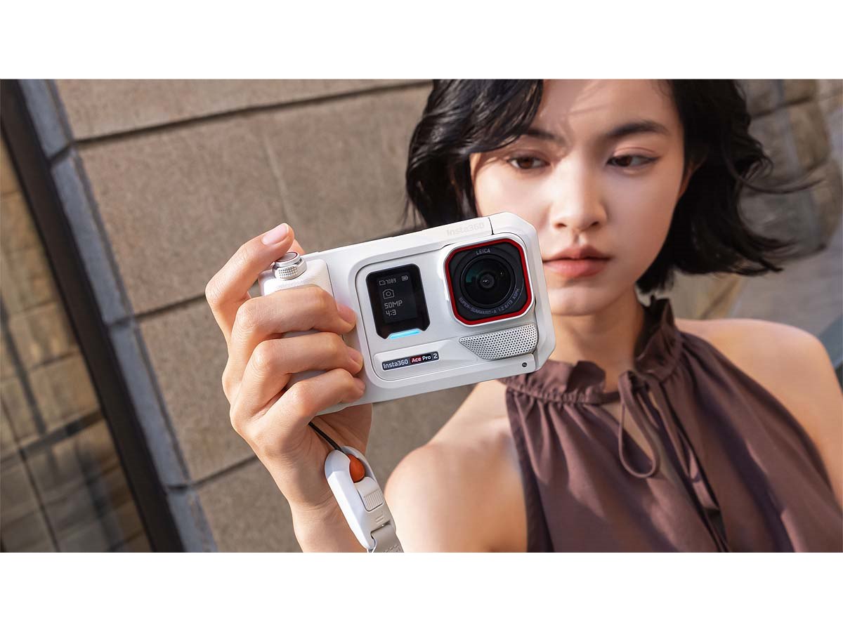 Insta360、アクションカム「Insta360 Ace Pro 2」に新色アークティック