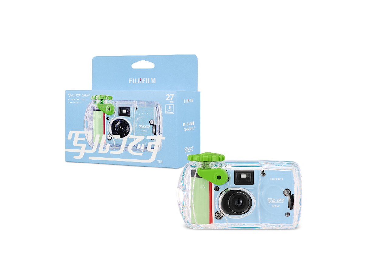 富士フイルム、「写ルンです」に防水モデル「写ルンです Active」と