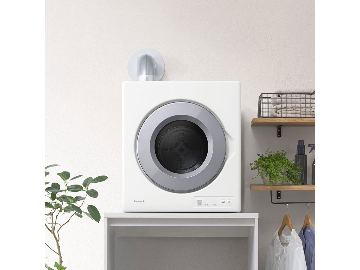 Panasonic 電気式乾燥機 円形ドア パナソニック、乾燥時間を約45％短縮する屋外排気式電気衣類乾燥機