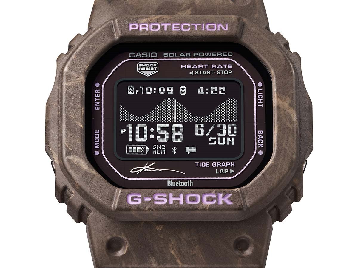カシオ、五十嵐カノア選手コラボ第4弾のG-SHOCK「GBX-H5600KI」 - 価格.com