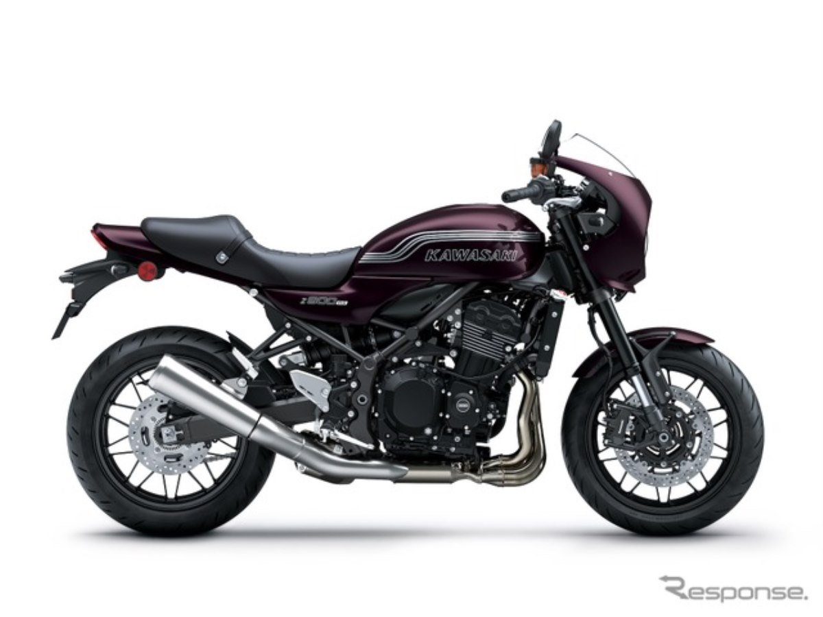カワサキ『Z900RS CAFE』2027年モデルは「キャンディトーンレッド