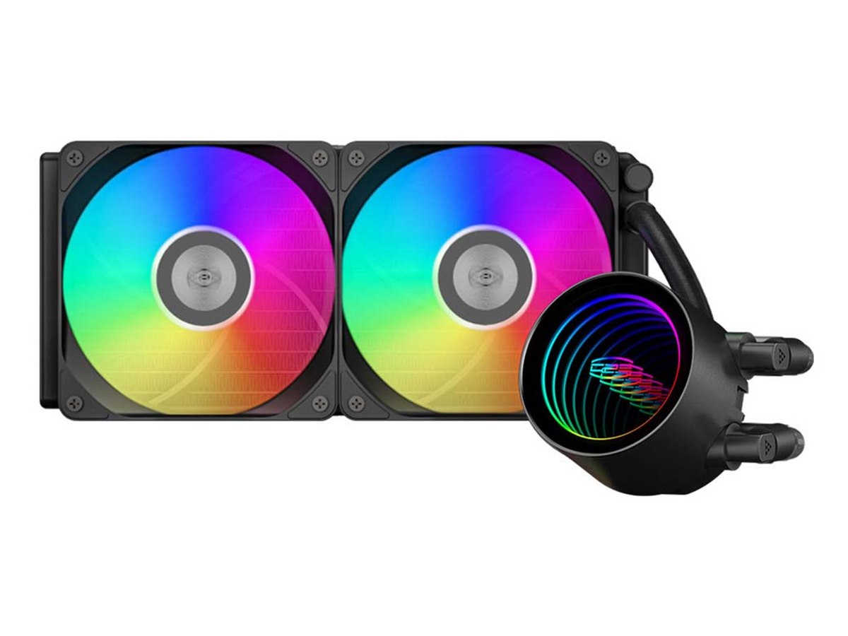 CPS、ARGBファンを装着した水冷クーラーのエントリーモデル「DA V2