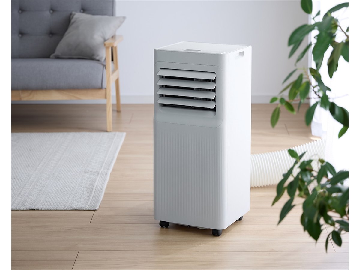 新型‼️新品 スポットクーラー 家庭 工事不要 10分スピード冷却 移動式エアコン simplus、工事不要で設置できる移動式スポットクーラー「SP-AC02