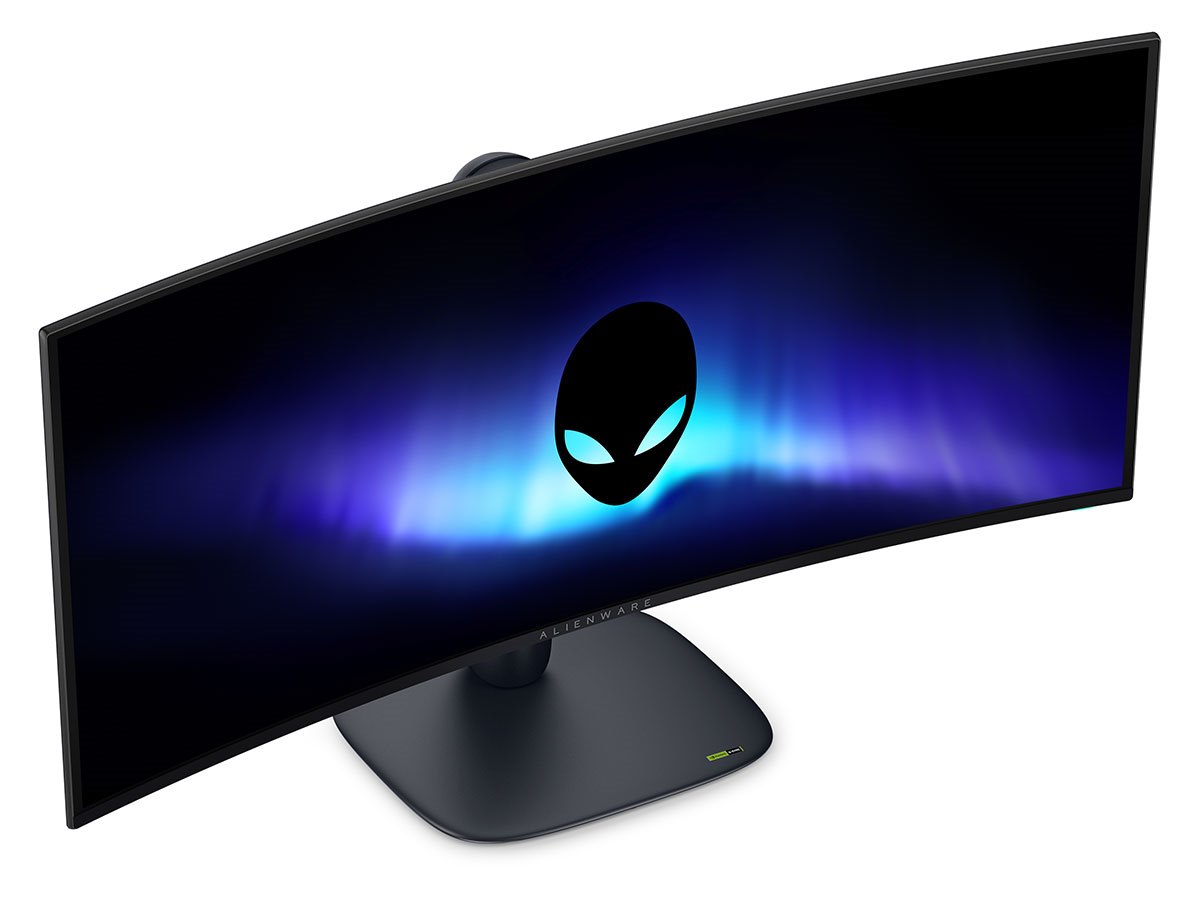 デル、280Hz/240Hz駆動の有機EL/液晶を採用した曲面ゲーミングモニター