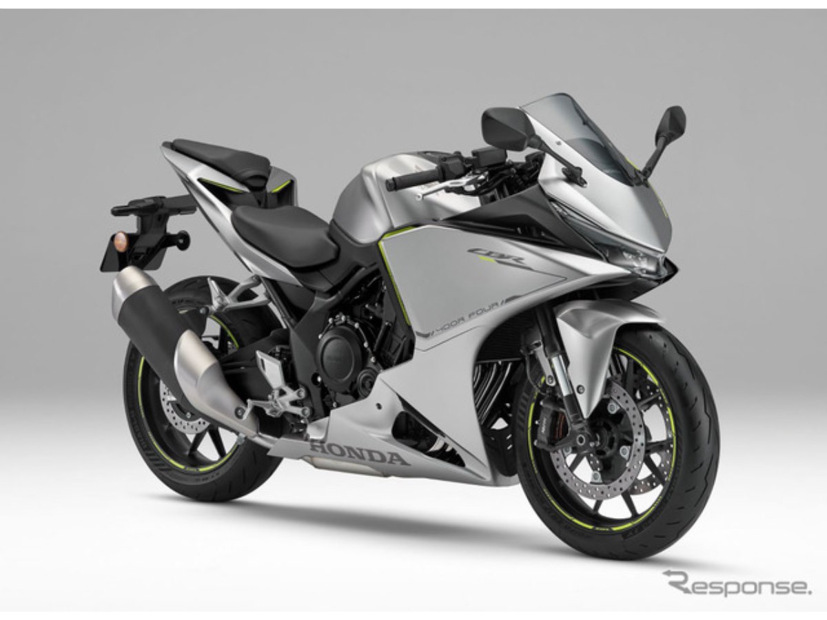 未来的デザインの直4ヨンヒャク、ホンダ『CBR400R FOUR』9月18日発売へ